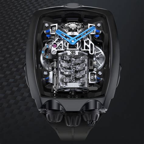 richard mille bugatti watch price|bugatti 16 cylinder watch engine.